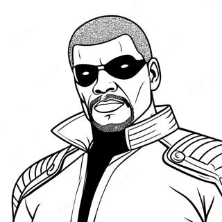 Nick Fury Coloring Pages