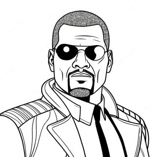 Nick Fury Kleurplaat 37203-29415