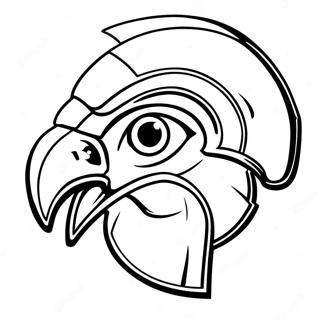 Iowa Hawkeye Logo Coloring Page 37233-29429