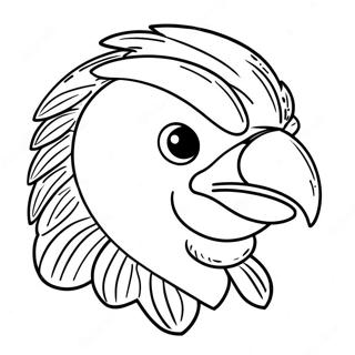 Iowa Hawkeye Mascot Coloring Page 37234-29455