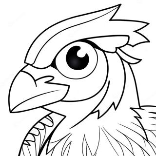 Iowa Hawkeye Mascot Coloring Page 37234-29456