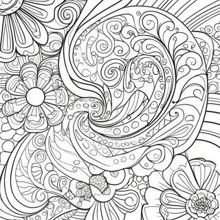 Swirl Pattern Coloring Page 37253-29452