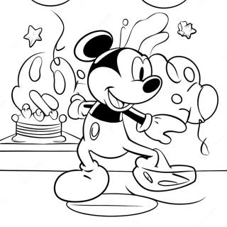 Happy Birthday Mickey Mouse Clubhouse Coloring Page 37273-29500