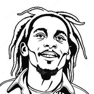 Bob Marley Coloring Page 37283-29476