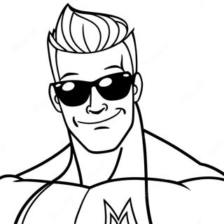 Johnny Bravo Coloring Page 37303-29490