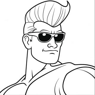 Johnny Bravo Coloring Page 37303-29491