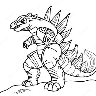 Mechagodzilla Coloring Pages