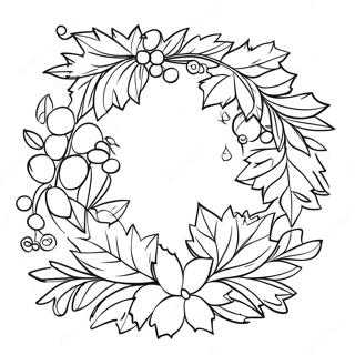 Holly Coloring Pages