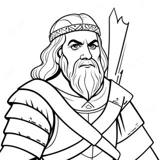 Gideon Coloring Page 37443-29624