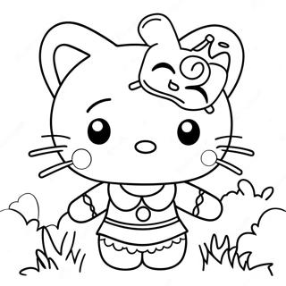 Página Para Colorir Da Hello Kitty Zumbi 37473-29626