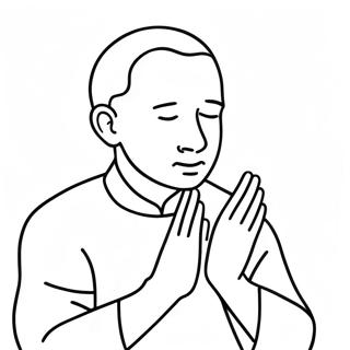 Praying For You Coloring Page 37503-29666