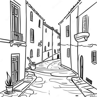 Italy Coloring Page 3750-2996