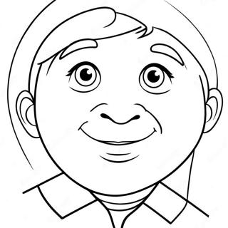 Nose Coloring Pages