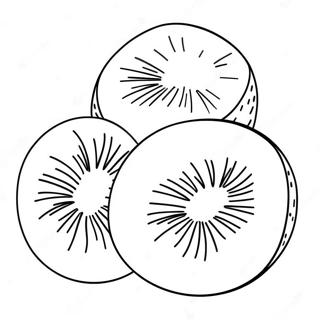 Kiwi Coloring Pages