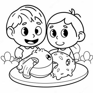 Fun Activities With My Brother Coloring Page 37624-29751