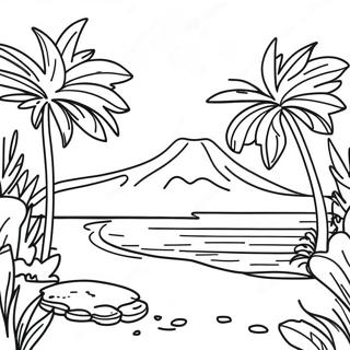 Hawaii For Adults Coloring Pages