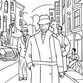 Harlem Renaissance Coloring Pages