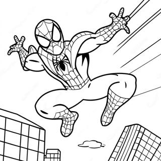 Spiderman Happy Birthday Coloring Page 37713-29818