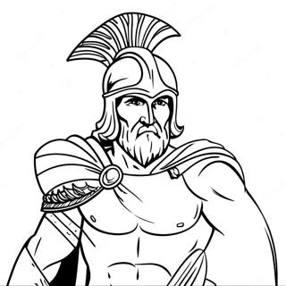 Z Achilles Coloring Pages