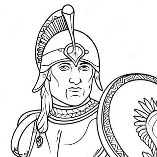 Z Achilles Coloring Page 37723-29827