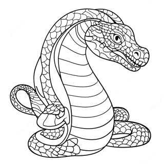 Sea Serpent Coloring Page 37783-29879