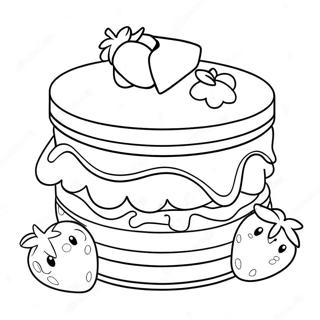 Cherry Jam Strawberry Shortcake Coloring Pages