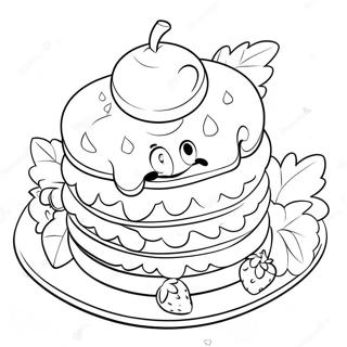 Cherry Jam Strawberry Shortcake Coloring Page 37793-29886