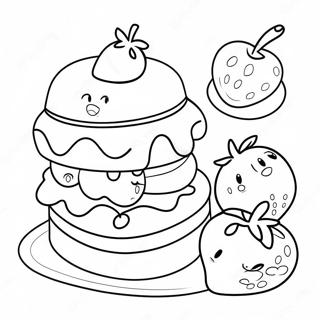 Cherry Jam Strawberry Shortcake Coloring Page 37793-29887