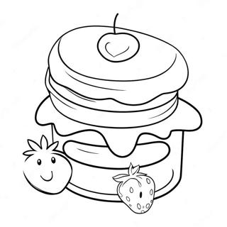 Cherry Jam Strawberry Shortcake Coloring Page 37793-29888