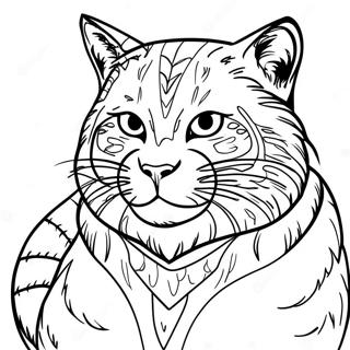 Wildcat Coloring Pages