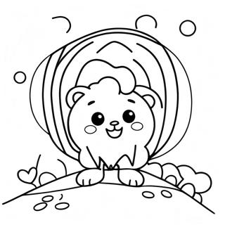 Half Sheet Coloring Page For Kids 37903-29985