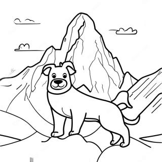 Adventurous Everest Skye Coloring Page 37964-30033