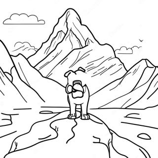 Adventurous Everest Skye Coloring Page 37964-30035