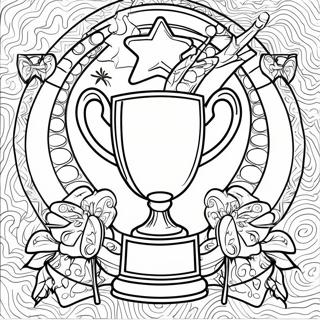 Trophy Coloring Pages