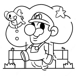 Super Mario Bros 3 Coloring Pages