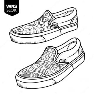 Vans Boyama Sayfaları