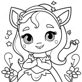 Enchantimals Coloring Page 38053-30100