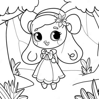 Enchantimals Magical Forest Coloring Page 38054-30101