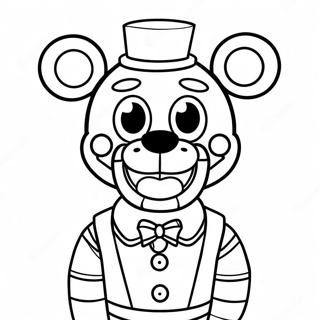 Fnaf Nukke Värittämissivu 38093-30135