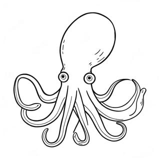 Giant Squid Coloring Page 38123-30160