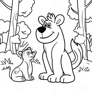 Open Season Coloring Pages