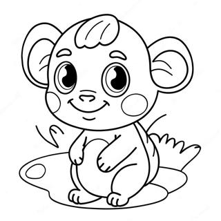 Momo Coloring Pages