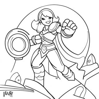 League Of Legends Coloring Pages