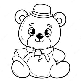 Cute Build A Bear With Accessories Coloring Page 38214-30246