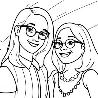 Liv And Maddie Coloring Page 38233-30222