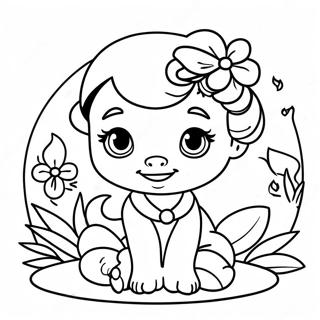 Baby Jasmine Coloring Pages