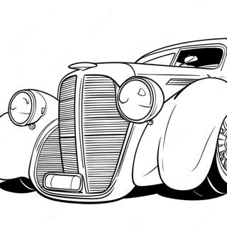 Car For Adults Coloring Pages