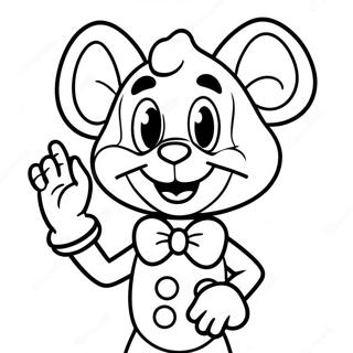 Chuck E Cheese Coloring Page 3830-3063