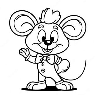 Chuck E Cheese Coloring Page 3830-3064