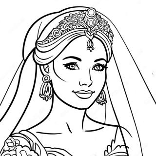 Bride Coloring Page 38343-30330